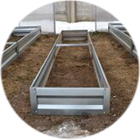 Грядка высотой 0.4 метра