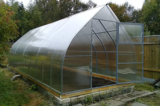 Теплица капля шаг 0.67 метра